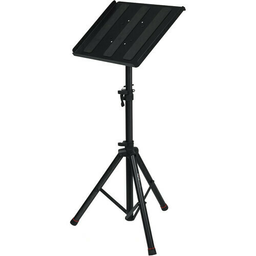 [GATOR GFW-UTL-MEDIATRAY2] Gator Cases Frameworks Heavy-Duty Adjustable Media Tray with Tripod Stand 
#GAGFWUTLMDT2 MFR #GFW-UTL-MEDIATRAY2