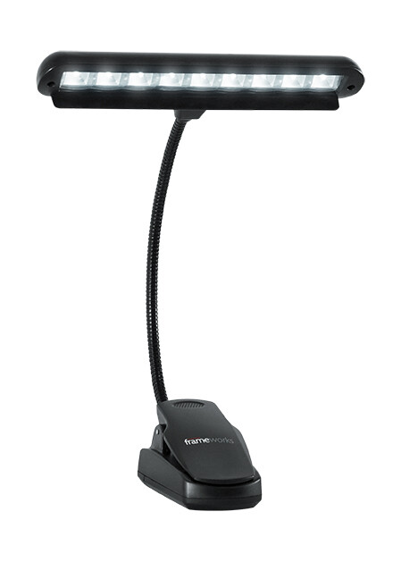 Gator  GFW-MUS-LED Clip-On LED Music Lamp with Adjustable Neck #GAGFWMUSLED MFR #GFW-MUS-LED