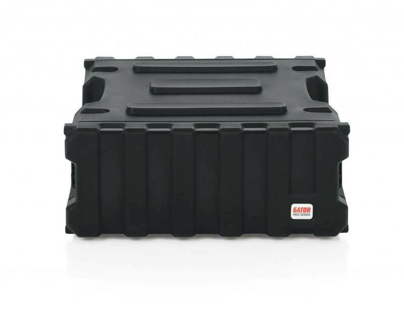 Gator Cases G-PRO-4U-19 4-Space Rotationally Molded Rack Case #GA4RMRC MFR #G-PRO-4U-19