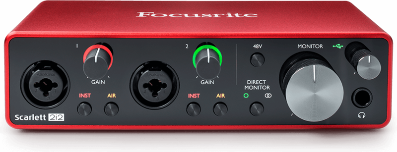 [Focusrite Scarlett 2i2 2x2 (3rd Generation)] Focusrite Scarlett 2i2 2x2 USB Audio Interface (3rd Generation)