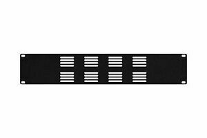 [VP-2U VENT BLANK PANNEL (D1-3-4)] 2 UNIT VENTED BLANK RACK PANNEL