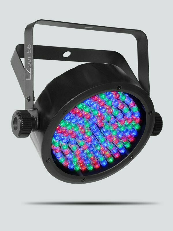 [EZPAR-56 (D2-SW3)] CHAUVET DJ EZpar 56 Battery-Powered Par Light Fixture with IR Remote (RGB)