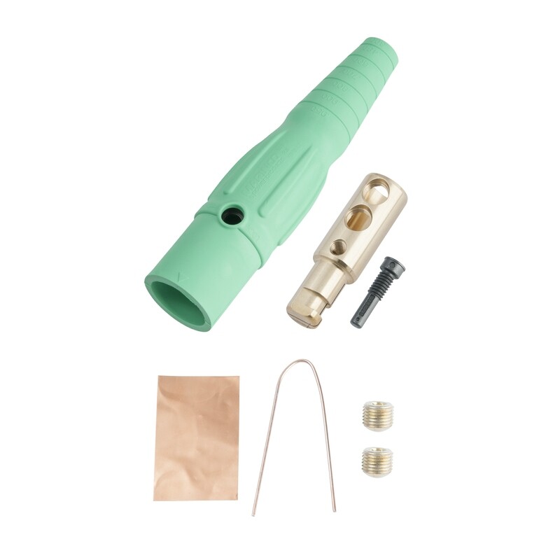 [CLS40MB-E] MARINCO INLINE SINGLE PIN MALE -GREEN CAMLOK CLS40MB-E