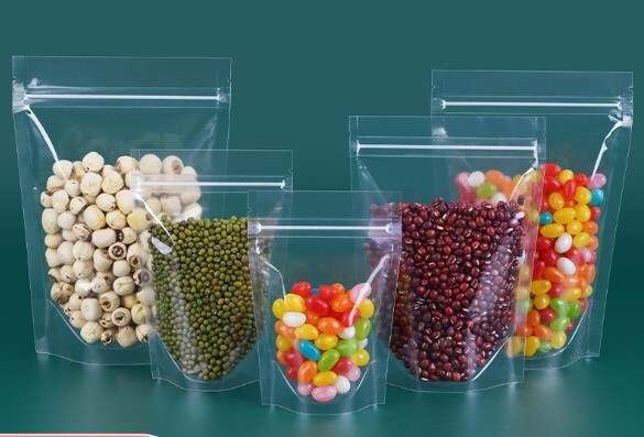 [C-SUP 200m 16X24X4] Clear Stand up Pouch  200m 16X24X4CM (50 Pack)