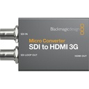 Blackmagic Design Micro Converter SDI to HDMI 3G (with Power Supply) #BLCMCSH3WPSU MFR #CONVCMIC/SH03G/WPSU