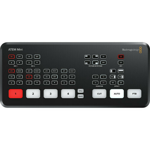 Blackmagic Design ATEM Mini HDMI Live Stream Switcher
 #BLSWATEMMINI  MFR #SWATEMMINI