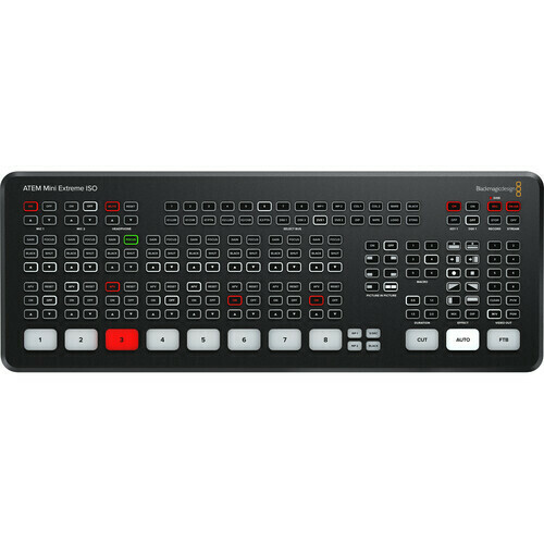 Blackmagic Design ATEM Mini Extreme ISO
#BLATEMMEI MFR #SWATEMMINICEXTISO