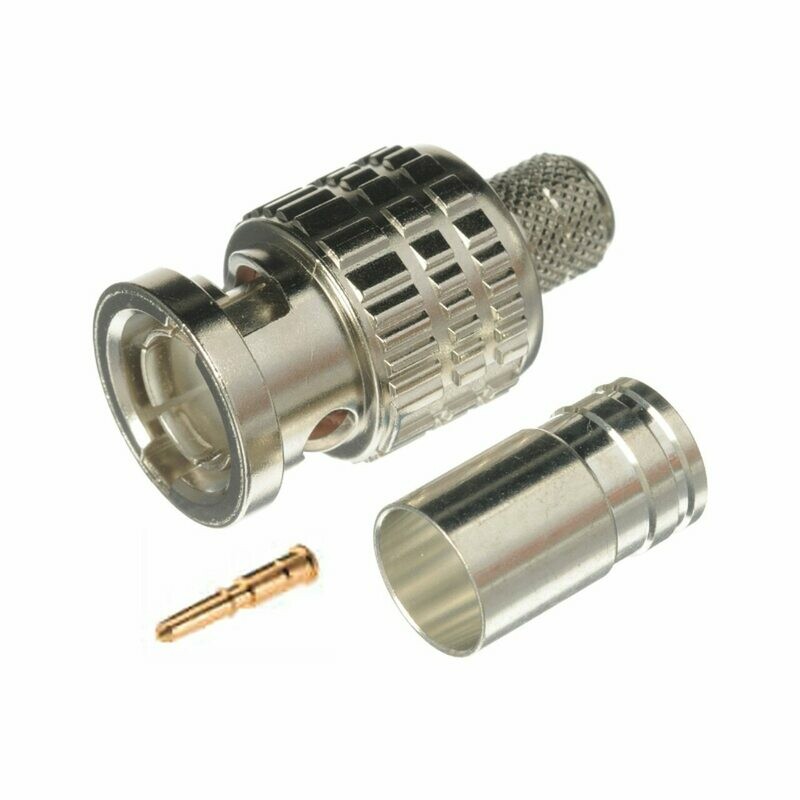 [BCP-B5F] Canare BCP-B5F 75 Ohm BNC Connector, Straight Crimp Plug, 5CF