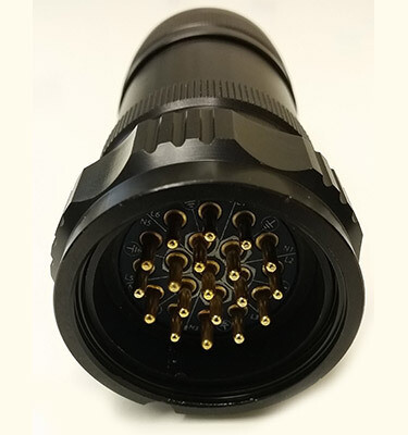 [BC-CBI19PM] 19 Pin Male Chassis Connector