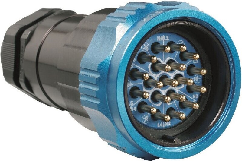[BC-CBI19LM] 19 Pin Socapex Cable Connector