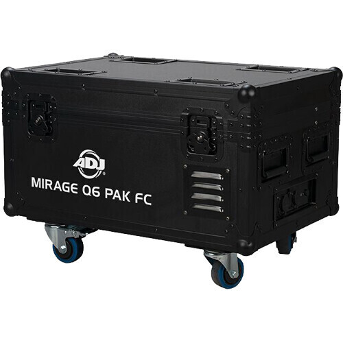 American DJ Mirage Q6 PAK with Charging Case (6-Pack)