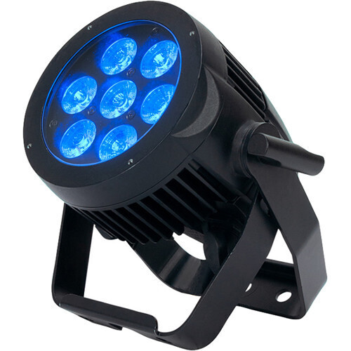 [American DJ 7P HEX IP] American DJ 7P HEX IP Heavy-Duty RGBAW+UV LED Wash Light (IP65)