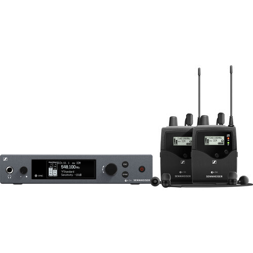 Sennheiser ew IEM G4-Twin Wireless Monitor System Kit (G: 566 to 608 MHz)
#SEEWIEMG4TWG  MFR #EW IEM G4-TWIN-G