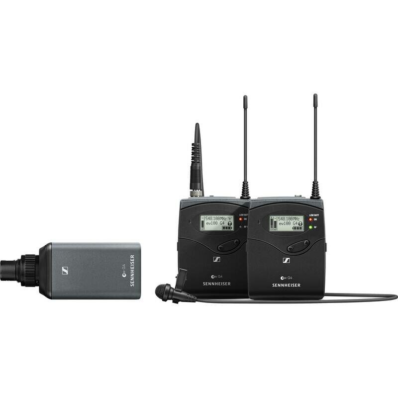 Sennheiser EW 100 ENG G4 Camera-Mount Wireless Combo Microphone System (A1: 470 to 516 MHz) #SEEW100EG4A1 MFR #EW 100 ENG G4-A1
