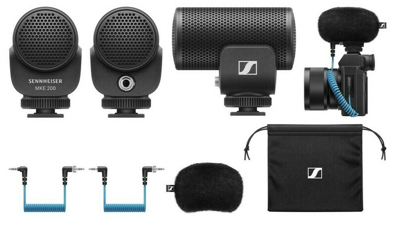 [508897] Sennheiser MKE 200 Ultracompact Camera-Mount Directional Microphone
#SEMKE200 MFR #508897