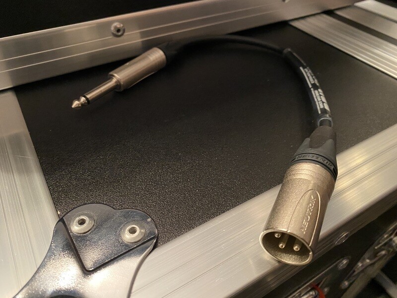 1/4" to XLRM Adapter TS-XLRM01