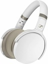 Sennheiser HD 450BT Noise-Canceling Wireless Over-Ear Headphones (White) #SEHD450BTW MFR #508387