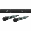 Sennheiser XSW 1-835 Dual-Vocal Set with Two 835 Handheld Microphones (A: 548 to 572 MHz) #SEXSW1835 MFR #XSW 1-835 DUAL-A