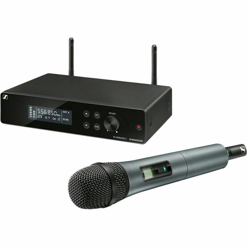 [507143] Sennheiser XSW 2-835-A Wireless Handheld Microphone System with e835 Capsule (A: 548 to 572 MHz)
#SEXSW2835A MFR #XSW 2-835-A