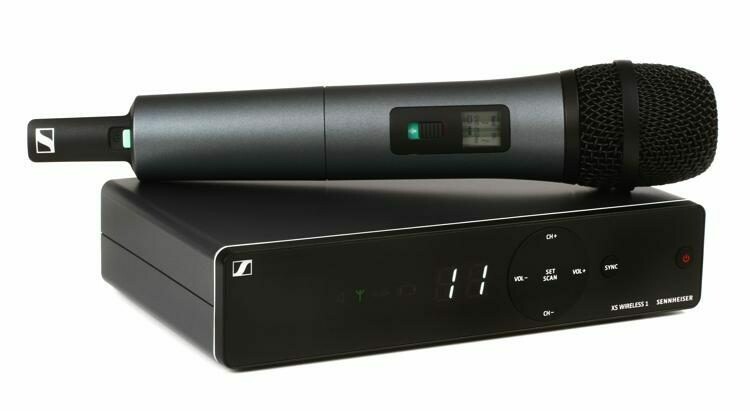 Sennheiser XSW 1-835-A UHF Vocal Set with e835 Dynamic Microphone (A: 548 to 572 MHz) #SESXSW1835A MFR #XSW 1-835-A