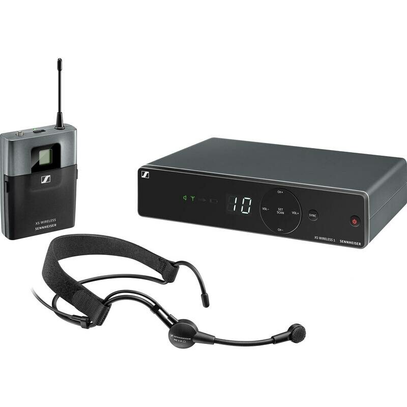 Sennheiser XSW 1-ME3-A UHF Headmic Set (A: 548 to 572 MHz) #SESXSW1ME3A MFR #XSW 1-ME3-A