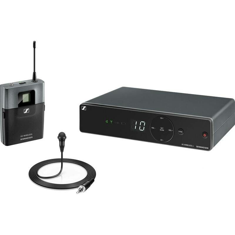 [506980] Sennheiser XSW 1-ME2 UHF Lavalier Microphone Set (A: 548 to 572 MHz) #SESXSW1ME2A MFR #XSW 1-ME2-A
