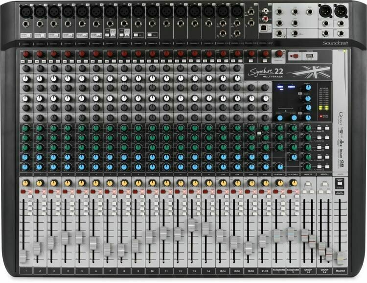 [5049562] Soundcraft Signature 22 Mixer with Effects #SOS22ME MFR #5049562
