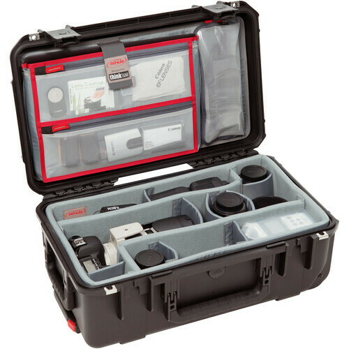 [3i-2011-7DL] SKB iSeries 2011-7 Case with Think Tank Photo Dividers & Lid Organizer (Black) #SK3I20117DL MFR #3I-2011-7DL