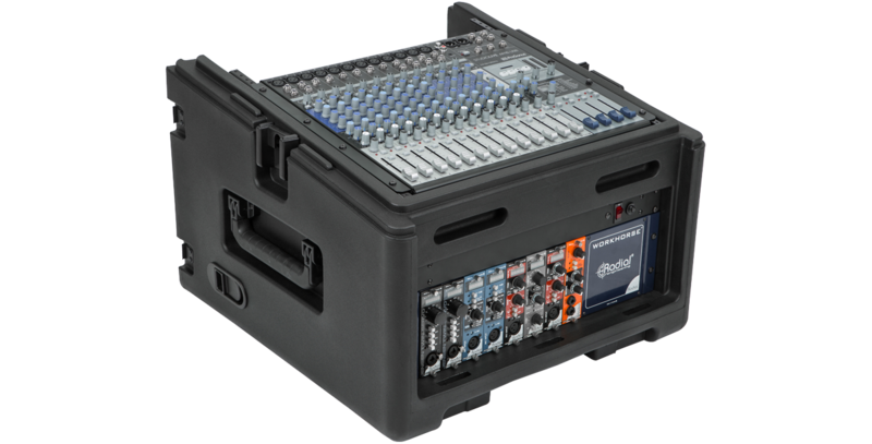 SKB 10 x 4 Compact Rolling Rig (10 RU x 4 RU)
#SK1SKBR104W  MFR #1SKB-R104W