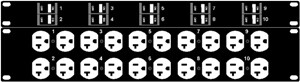 [10 CIRCUIT 20AMP PANEL] 10 CIRCUIT 20 AMP 110 PANEL