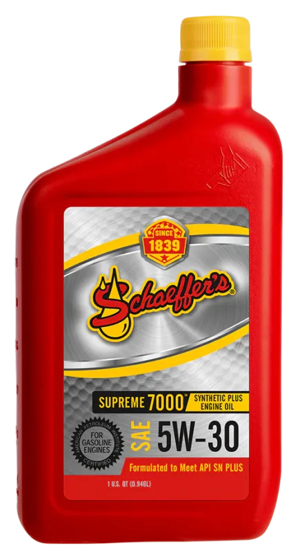 [0701-012 SUPREME 7000 SYNTHETIC PLUS   5W-30 QT] Schaeffer 0701-012 SUPREME 7000 SYNTHETIC PLUS   5W-30 QT