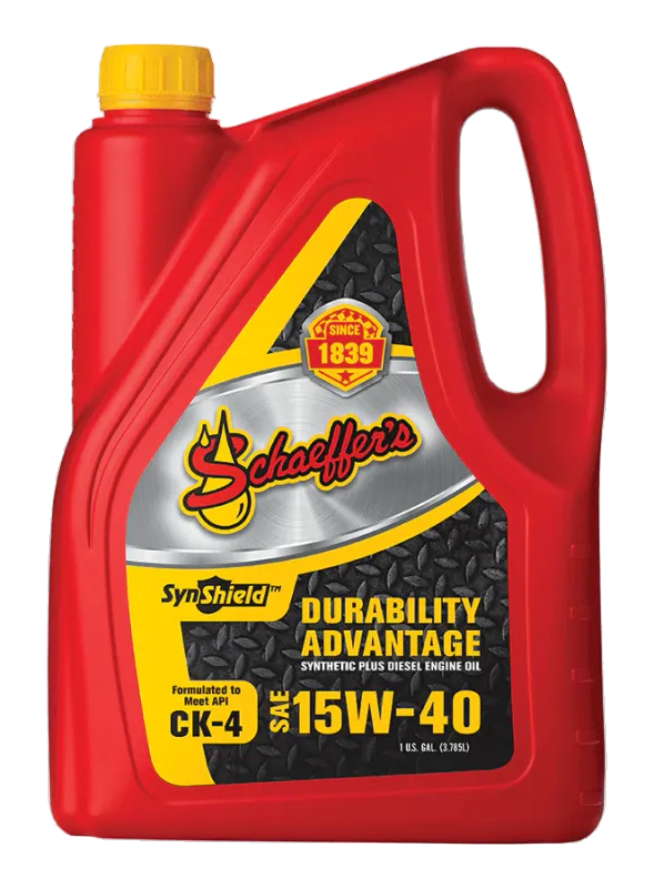 Schaeffer's 0700-006 SYNSHIELD DURABILITY ADVANTAGE  15W-40 G