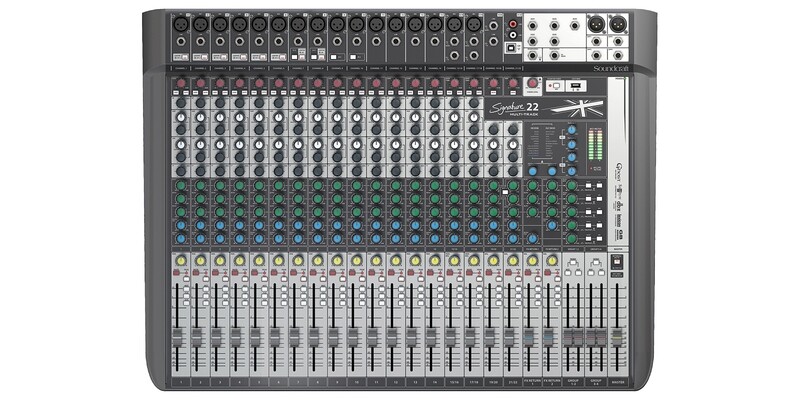 [Soundcraft SIGNATURE 22MTK] Soundcraft Signature 22 MTK 22-Input Multi-Track Mixer with Effects #SOS22MTKME MFR #5049563