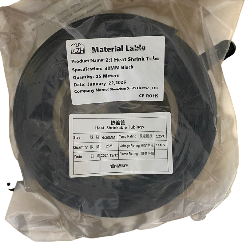 Heat Shrink 2:1 30MM Black