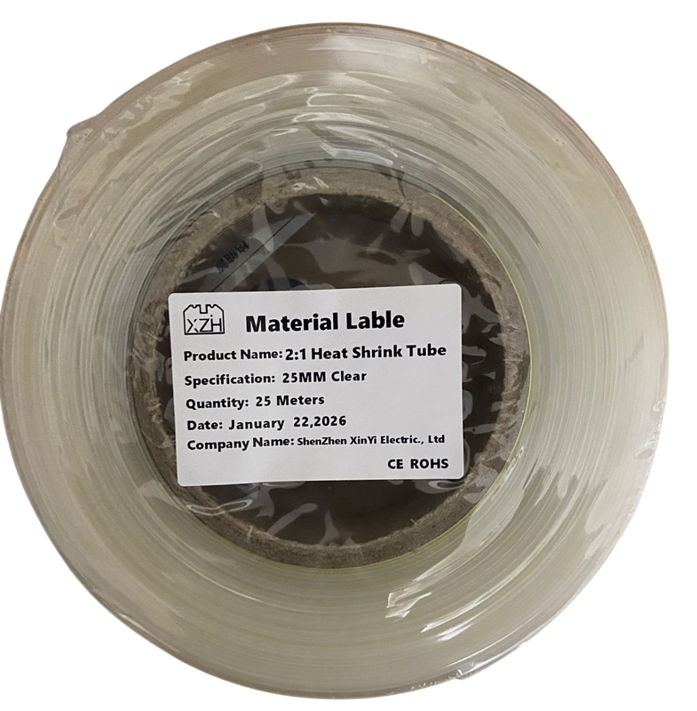Heat Shrink 2:1 25MM Clear