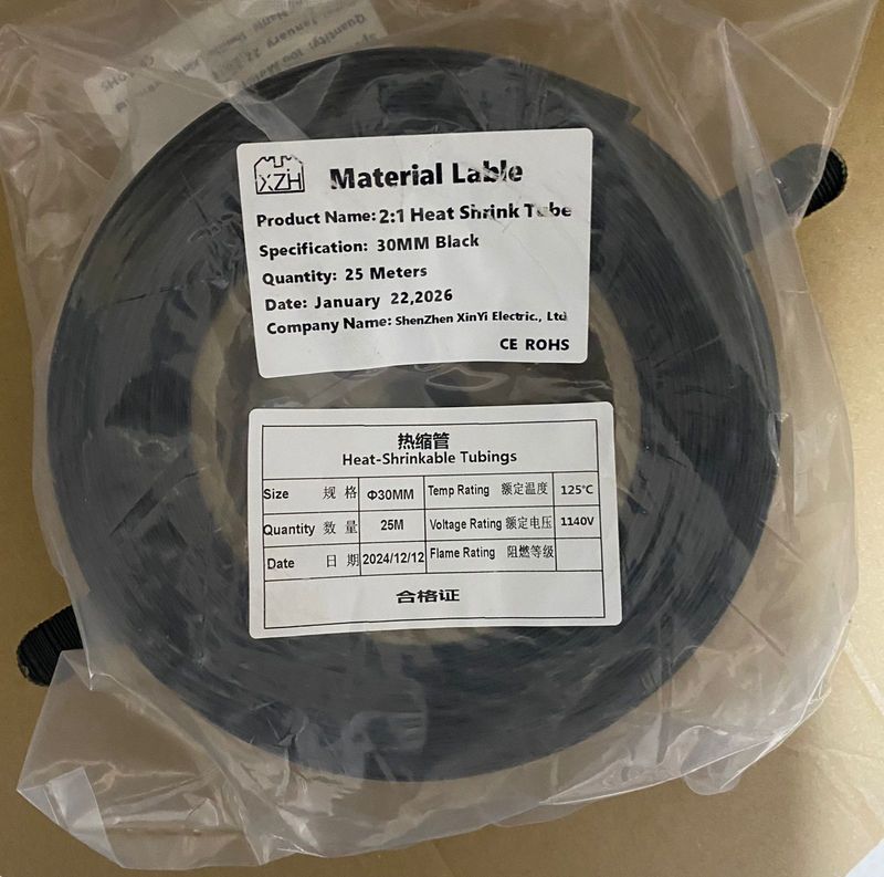 [Heat Shrink 2:1 25MM Black] Heat Shrink 2:1 25MM Black
