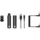 Sennheiser XSW-D PORTABLE INTERVIEW SET Digital Camera-Mount Wireless Plug-On Microphone System with No Mic (2.4 GHz) #SEWXSPISTR MFR #XSW-D PORTABLE INTERVIEW SET