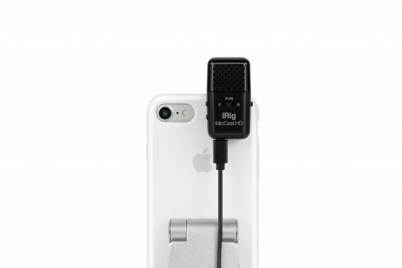 [iRig Mic Cast HD] IK Multimedia iRig Mic Cast HD Multipattern USB Microphone for Mobile Devices
#IKIRIGCASTHD MFR #IP-IRIG-CASTHD-IN