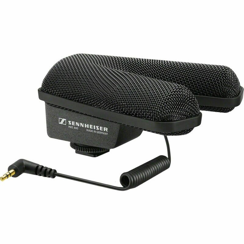 [Sennheiser MKE 440] Sennheiser MKE 440 Compact Stereo Shotgun Microphone
#SEMKE440 MFR #506258