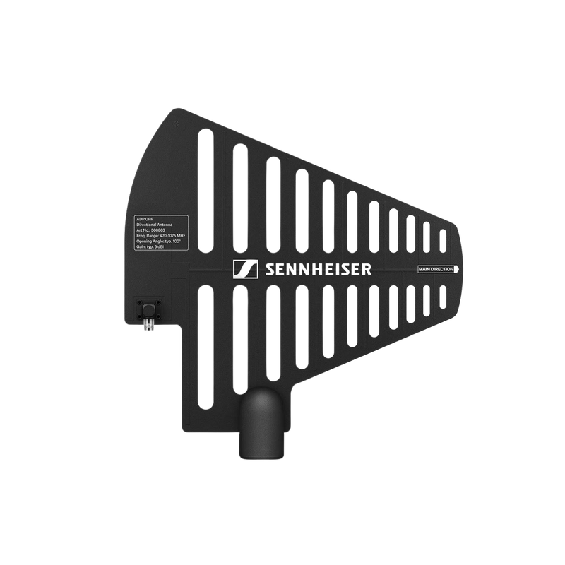 Sennheiser ADP UHF Passive Directional Antenna for EW-D Wireless Systems (470 to 1075 MHz) #SEADPUHF4701 MFR #ADP UHF (470 - 1075 MHZ)