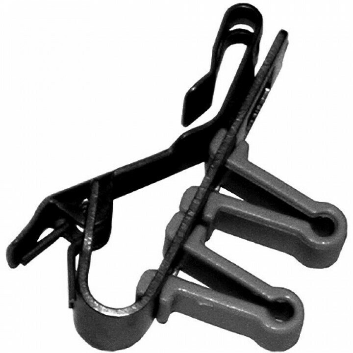[Sennheiser 543653 MZQ 2 (U4-3-1)] Sennheiser MZQ 22 Double Tie Clip #SE543653 MFR #MZQ02