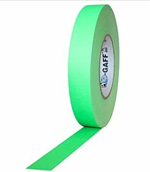 [SPIKE-TAPE GRN. 1"] ProTapes Pro Gaff Adhesive Tape (1" x 50 yd, Fluorescent Green)
#PRG125MFLGRN MFR #001UPCG125MFLGRN