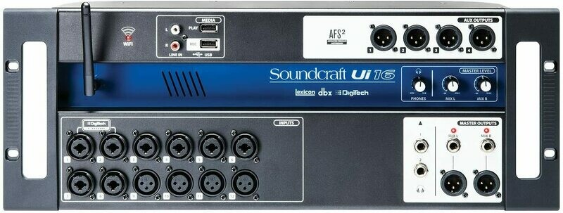[SOUNDCRAFT Ui16] Soundcraft Ui16 16-Input Remote-Controlled Digital Mixer #SOUI16 MFR #5056219