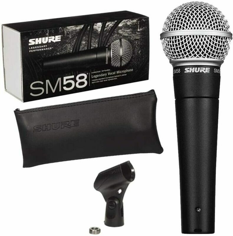 [SHURE-SM58 (D2-SW4,D1-2-3)] Shure SM58-LC Vocal Microphone #SHSM58LC MFR #SM58-LC