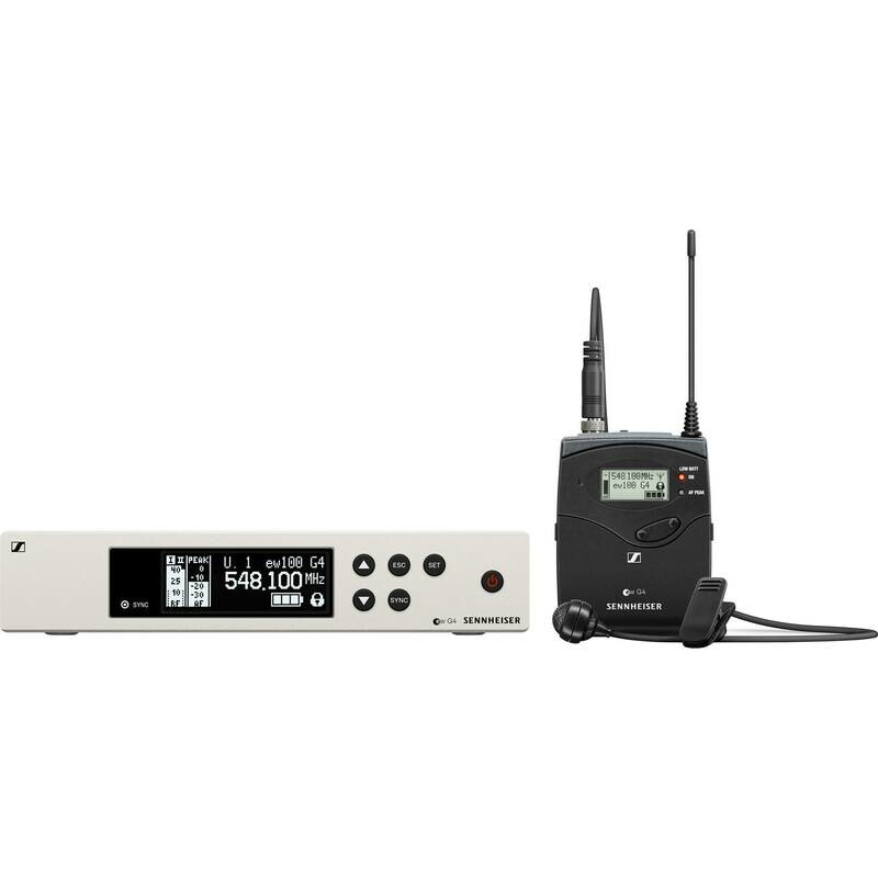 [SENNHEISER EW 100 G4 ME4 A1 (D3-SW5)] Sennheiser EW 100 G4-ME2 Wireless Omni Lavalier Microphone System (A1: 470 to 516 MHz)
#SEEW100G4MA1 MFR #EW 100 G4-ME2-A1