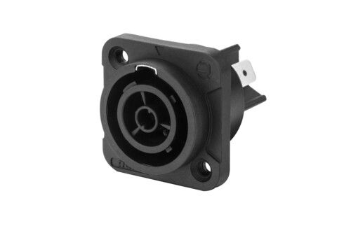 [REAN RRAC3F-X-000-1] REAN RRAC3F-X-000-1 Power X Series IP65 Female powerCON True Chassis Connector, Power Out