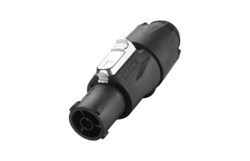 [REAN RCAC3F-X-000-1] REAN RCAC3F-X-000-1 Power X Series IP65 Lockable Female powerCON Cable Connector, Power Out, PowerCON True