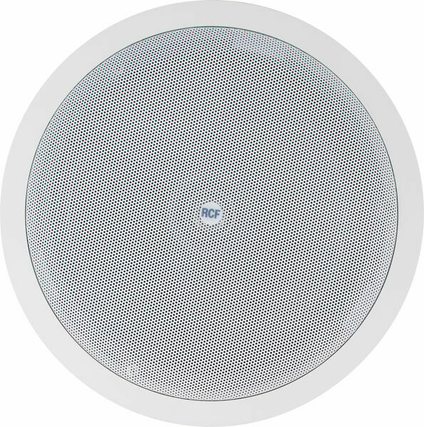[RCF PL8 X] RCF 2-Way 8" Woofer & 1" Tweeter Coaxial Flush Mount Ceiling Speaker (20W, 8 Ohms, 100V/70V, IP44 Rated)
#RCPL8X MFR #PL8X