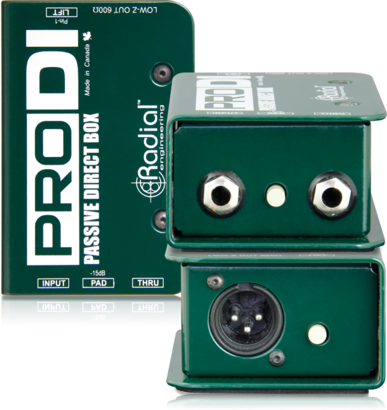 Radial Engineering ProDI Direct Box
#RAPRODI MFR #R800 1100