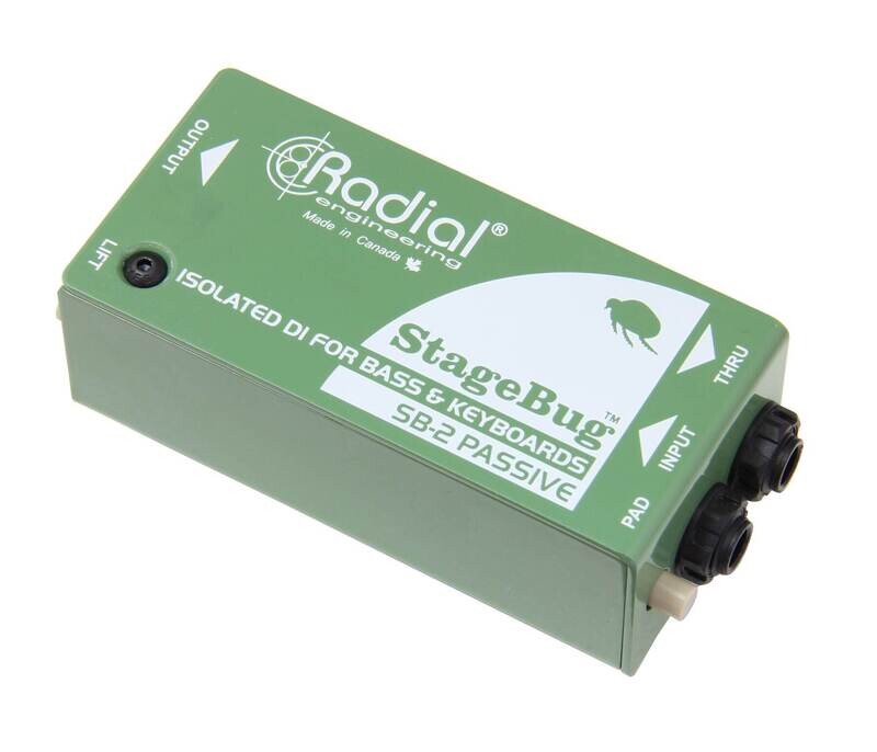 [R800 0120 00] Radial StageBug SB-2. Eliminate hum and buzz caused by ground loops #RASB2PASSIVE  #R800 0120